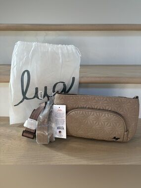 LUG | Flyer Matte Luxe Crossbody Bag | Sand